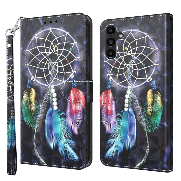 Custodia per telefono in pelle verniciata 3D, For Samsung Galaxy S23 Ultra, For Samsung Galaxy A14 5G