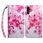 Custodia per telefono in pelle verniciata 3D, For Samsung Galaxy S23 Ultra, For Samsung Galaxy A14 5G
