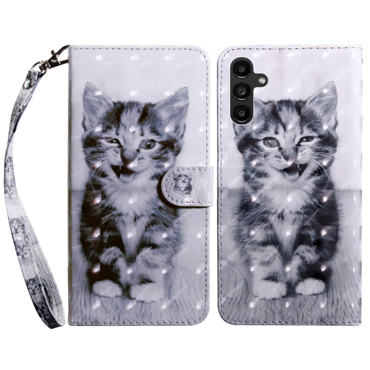 Custodia per telefono in pelle verniciata 3D, For Samsung Galaxy S23 Ultra, For Samsung Galaxy A14 5G