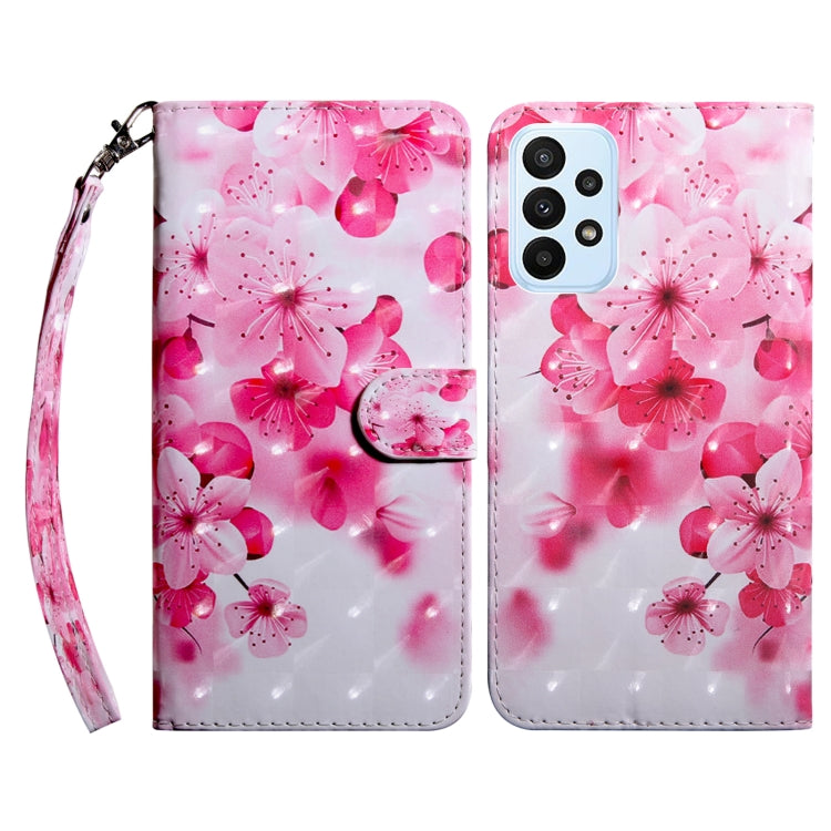 Custodia per telefono in pelle verniciata 3D, For Samsung Galaxy A23e, For Samsung Galaxy A04