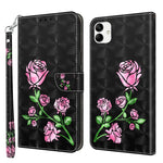Custodia per telefono in pelle verniciata 3D, For Samsung Galaxy A23e, For Samsung Galaxy A04