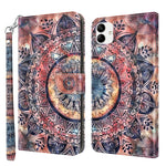 Custodia per telefono in pelle verniciata 3D, For Samsung Galaxy A23e, For Samsung Galaxy A04