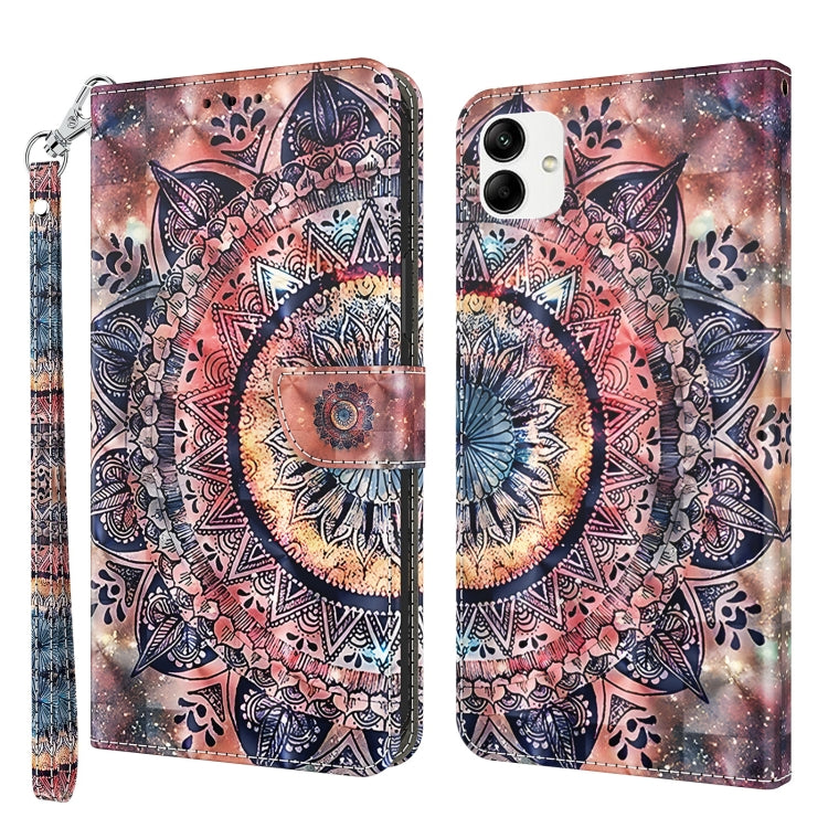 Custodia per telefono in pelle verniciata 3D, For Samsung Galaxy A23e, For Samsung Galaxy A04