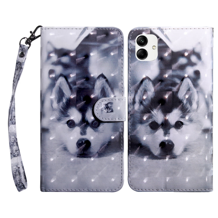 Custodia per telefono in pelle verniciata 3D, For Samsung Galaxy A23e, For Samsung Galaxy A04