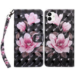 Custodia per telefono in pelle verniciata 3D, For Samsung Galaxy A23e, For Samsung Galaxy A04