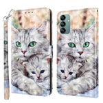 Custodia per telefono in pelle verniciata 3D, For Samsung Galaxy A04s, For Xiaomi Redmi A1 2022