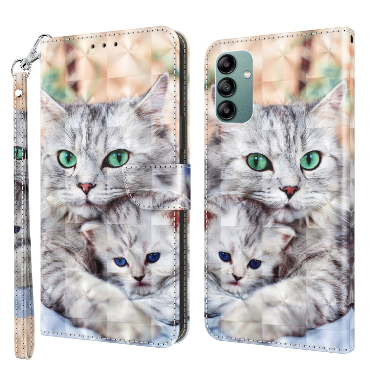 Custodia per telefono in pelle verniciata 3D, For Samsung Galaxy A04s, For Xiaomi Redmi A1 2022