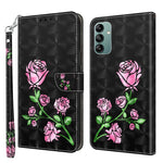 Custodia per telefono in pelle verniciata 3D, For Samsung Galaxy A04s, For Xiaomi Redmi A1 2022