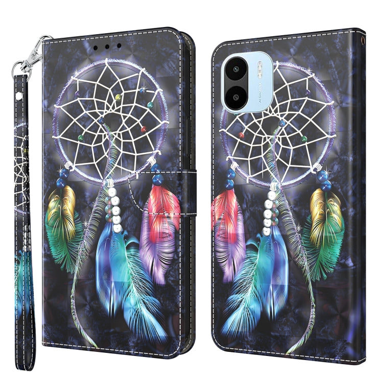 Custodia per telefono in pelle verniciata 3D, For Samsung Galaxy A04s, For Xiaomi Redmi A1 2022