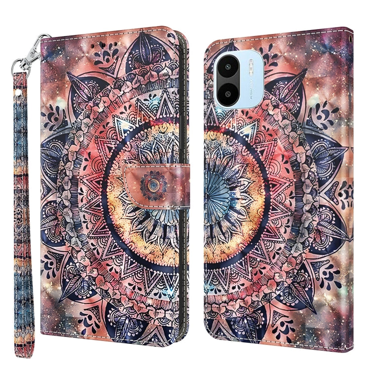 Custodia per telefono in pelle verniciata 3D, For Samsung Galaxy A04s, For Xiaomi Redmi A1 2022