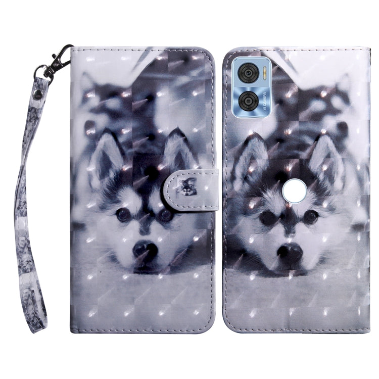 Custodia per telefono in pelle verniciata 3D, For Sony Xperia 5 IV, For Motorola Moto E22