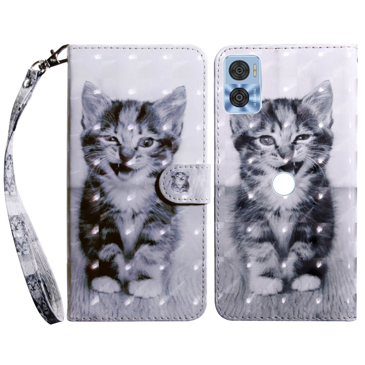 Custodia per telefono in pelle verniciata 3D, For Sony Xperia 5 IV, For Motorola Moto E22