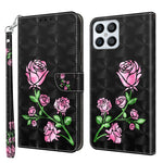 Custodia per telefono in pelle verniciata 3D, For Honor X8 4G, For Honor 50