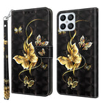 Custodia per telefono in pelle verniciata 3D, For Honor X8 4G, For Honor 50