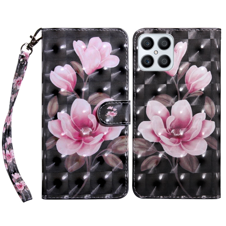 Custodia per telefono in pelle verniciata 3D, For Honor X8 4G, For Honor 50