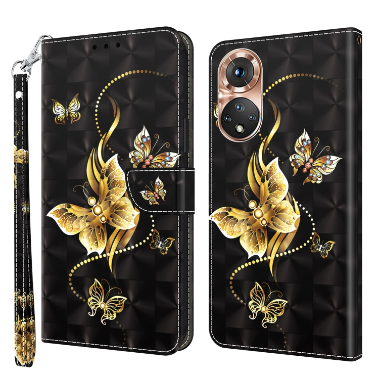 Custodia per telefono in pelle verniciata 3D, For Honor X8 4G, For Honor 50