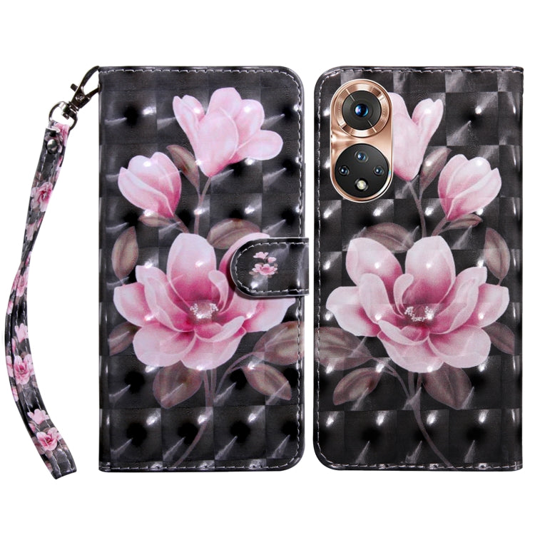 Custodia per telefono in pelle verniciata 3D, For Honor X8 4G, For Honor 50