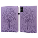 Custodia per tablet in pelle con stampa pressata motivo albero e cervo, For Xiaomi Redmi Pad 10.61 2022