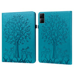 Custodia per tablet in pelle con stampa pressata motivo albero e cervo, For Xiaomi Redmi Pad 10.61 2022