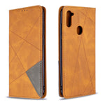 Custodia portafoglio in pelle per Samsung Galaxy A11