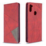 Custodia portafoglio in pelle per Samsung Galaxy A11