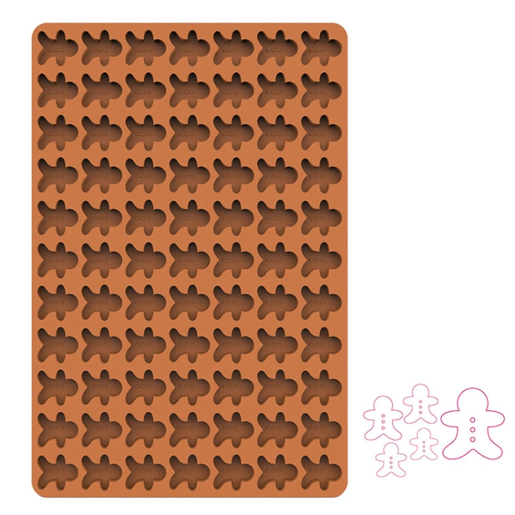 Stampo da forno in silicone per mini biscotti animali dei cartoni animati