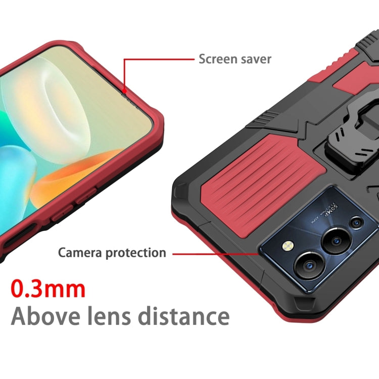 Armor Warrior PC antiurto + custodia per telefono in TPU, For Infinix Note 12 G96