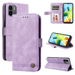 Custodia per telefono in pelle con bottone in metallo con albero della vita Skin Feel, For Xiaomi Redmi A1 4G, For Xiaomi 12T / 12T Pro / Redmi K50 Ultra