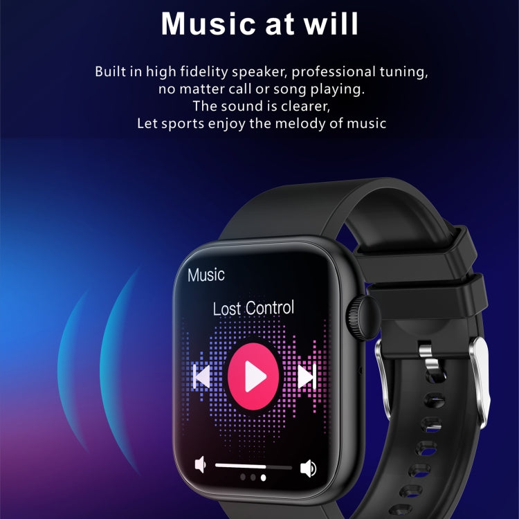 QX7 Smart Watch con schermo TFT da 1,85 pollici, supporta chiamate Bluetooth / monitoraggio del focolare / oltre 100 modalità sportive