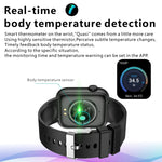 QX7 Smart Watch con schermo TFT da 1,85 pollici, supporta chiamate Bluetooth / monitoraggio del focolare / oltre 100 modalità sportive