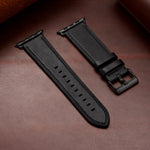 Cinturino classico in vera pelle di vacchetta, For Apple Watch Ultra 49mm / Series 8&7 45mm / SE 2&6&SE&5&4 44mm / 3&2&1 42mm, For Apple Watch Series 8&7 41mm / SE 2&6&SE&5&4 40mm / 3&2&1 38mm