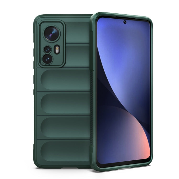 Magic Shield TPU + custodia per telefono in flanella, For Xiaomi 12