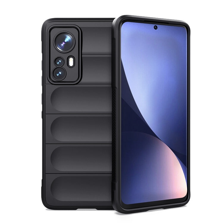 Magic Shield TPU + custodia per telefono in flanella, For Xiaomi 12
