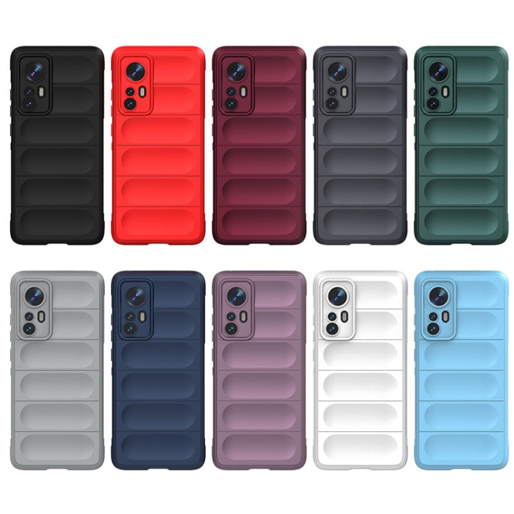 Magic Shield TPU + custodia per telefono in flanella, For Xiaomi 12