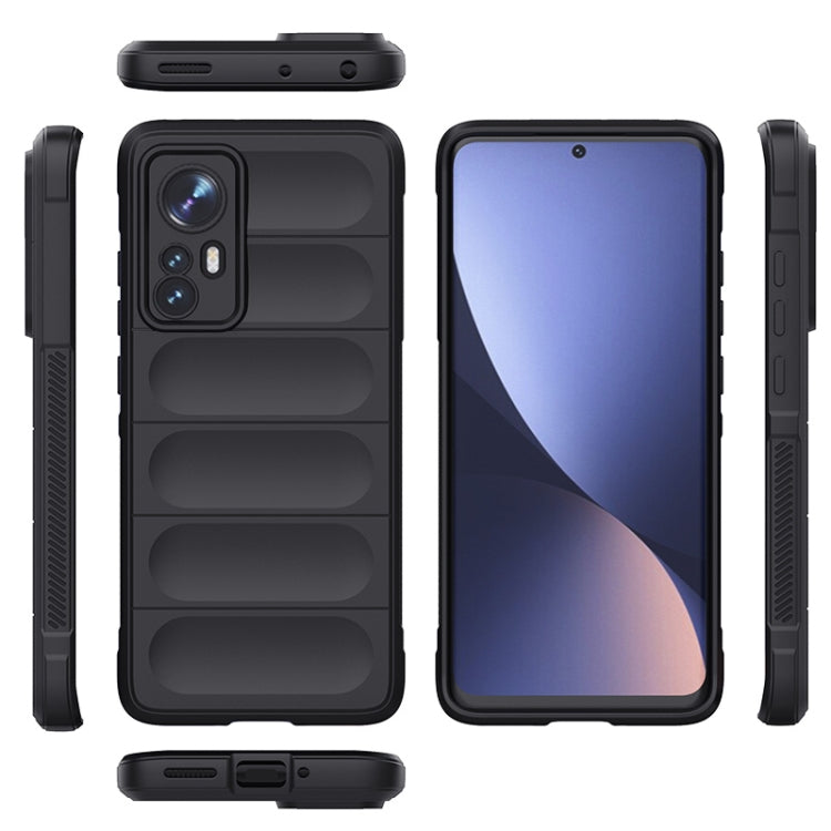 Magic Shield TPU + custodia per telefono in flanella, For Xiaomi 12
