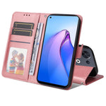 Custodia per telefono in pelle di vitello texture JSM, For OPPO Reno8 5G Global, For OPPO Reno8 Pro 5G Global, For vivo Y02s / Y16 4G, For vivo Y35 4G / Y22 / Y22s