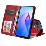Custodia per telefono in pelle di vitello texture JSM, For OPPO Reno8 5G Global, For OPPO Reno8 Pro 5G Global, For vivo Y02s / Y16 4G, For vivo Y35 4G / Y22 / Y22s