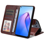Custodia per telefono in pelle di vitello texture JSM, For OPPO Reno8 5G Global, For OPPO Reno8 Pro 5G Global, For vivo Y02s / Y16 4G, For vivo Y35 4G / Y22 / Y22s