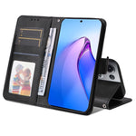 Custodia per telefono in pelle di vitello texture JSM, For OPPO Reno8 5G Global, For OPPO Reno8 Pro 5G Global, For vivo Y02s / Y16 4G, For vivo Y35 4G / Y22 / Y22s