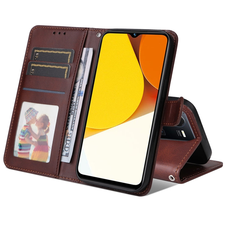 Custodia per telefono in pelle di vitello texture JSM, For OPPO Reno8 5G Global, For OPPO Reno8 Pro 5G Global, For vivo Y02s / Y16 4G, For vivo Y35 4G / Y22 / Y22s