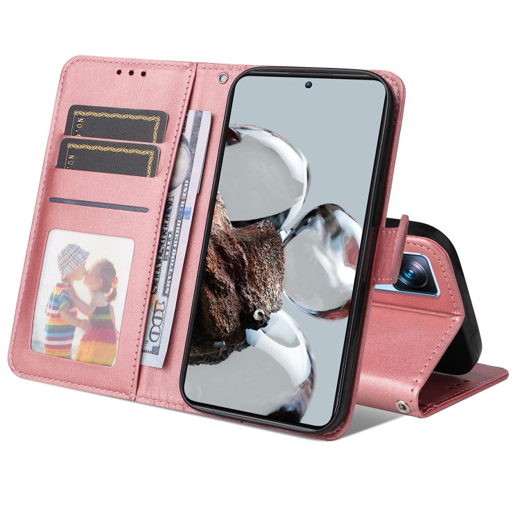 Custodia per telefono in pelle di vitello texture JSM, For Xiaomi Poco M4 5G / M5 4G, For Xiaomi 12T / 12T Pro / Redmi K50 Ultra, For Xiaomi Redmi A1 4G