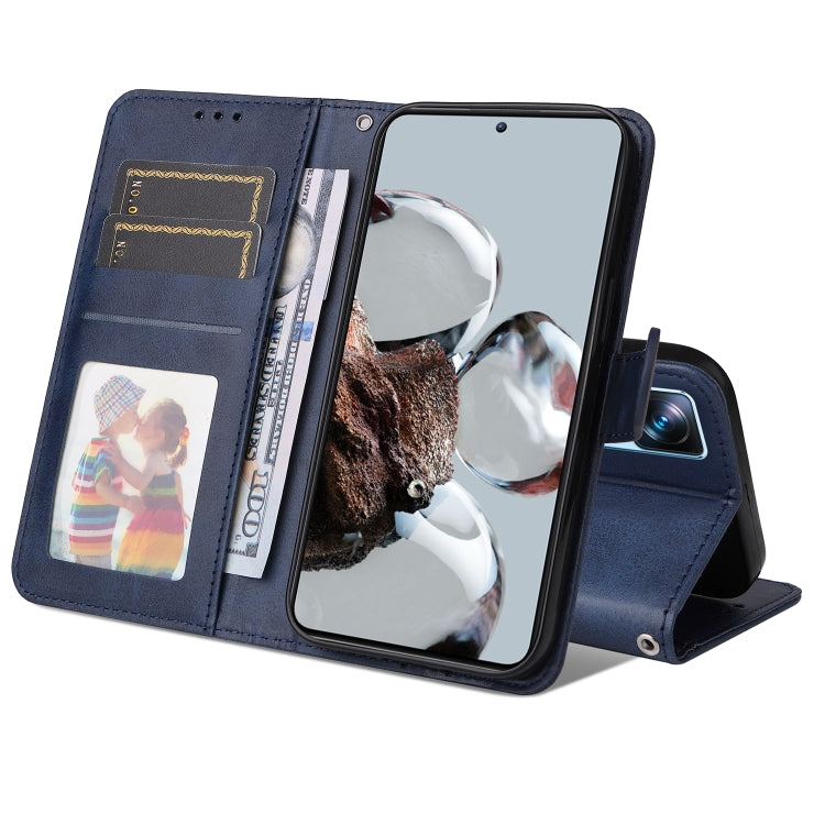Custodia per telefono in pelle di vitello texture JSM, For Xiaomi Poco M4 5G / M5 4G, For Xiaomi 12T / 12T Pro / Redmi K50 Ultra, For Xiaomi Redmi A1 4G