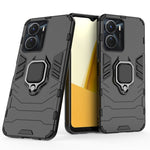 Custodia protettiva antiurto per PC + TPU con supporto per anello magnetico, For vivo Y16, For vivo Y35 4G, For Xiaomi Redmi A1