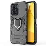 Custodia protettiva antiurto per PC + TPU con supporto per anello magnetico, For vivo Y16, For vivo Y35 4G, For Xiaomi Redmi A1
