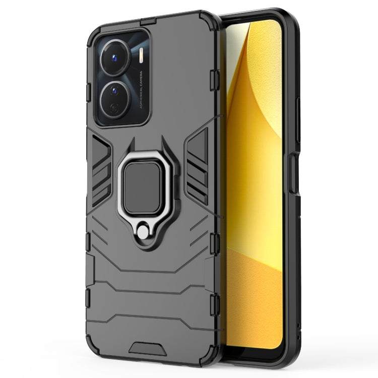 Custodia protettiva antiurto per PC + TPU con supporto per anello magnetico, For vivo Y16, For vivo Y35 4G, For Xiaomi Redmi A1