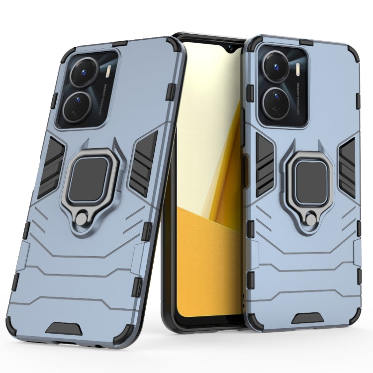 Custodia protettiva antiurto per PC + TPU con supporto per anello magnetico, For vivo Y16, For vivo Y35 4G, For Xiaomi Redmi A1