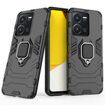 Custodia protettiva antiurto per PC + TPU con supporto per anello magnetico, For vivo Y16, For vivo Y35 4G, For Xiaomi Redmi A1
