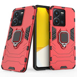 Custodia protettiva antiurto per PC + TPU con supporto per anello magnetico, For vivo Y16, For vivo Y35 4G, For Xiaomi Redmi A1