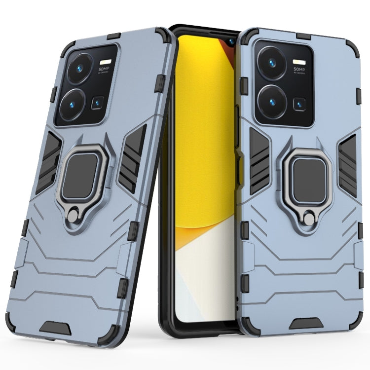 Custodia protettiva antiurto per PC + TPU con supporto per anello magnetico, For vivo Y16, For vivo Y35 4G, For Xiaomi Redmi A1