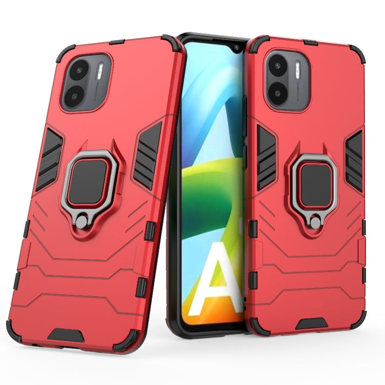 Custodia protettiva antiurto per PC + TPU con supporto per anello magnetico, For vivo Y16, For vivo Y35 4G, For Xiaomi Redmi A1